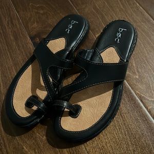 Brand new black sandals!